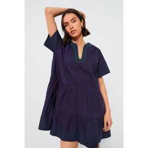 POMANDER PLACE Navy Kinsley Dress Size XL NWT Retail $128 Tuckernuck